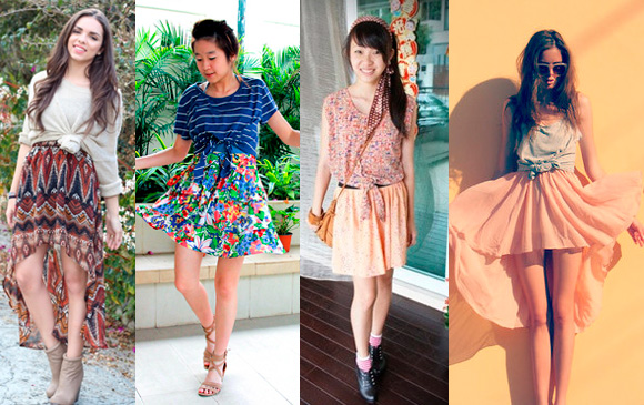 Looks-camisetas-com-nó-saia